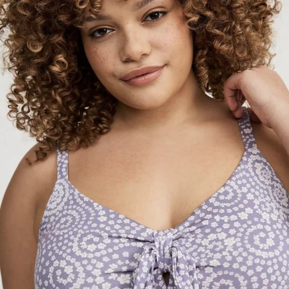 Torrid Super Soft Purple Mini Dress Size 0X - Picture 3 of 6